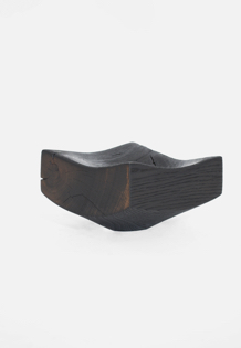 Jörg Pietschmann · V2851 · Ash, burned wood, collectible design, vessel, bowl, woodworking, interiordesign, woodsculptures, woodart, wooddesign, decorativewood, originalartwork, modernwoodsculpture, joerg pietschmann, functional sculpture, artfurniture