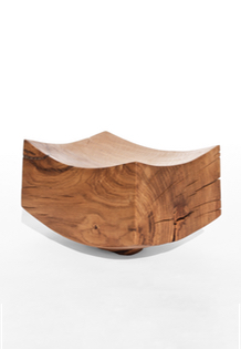 Jörg Pietschmann · V21144 · Oak, collectible design, vessel, bowl, woodworking, interiordesign, woodsculptures, art, woodart, wooddesign, decorativewood, originalartwork, modernwoodsculpture, oldwood, functional sculpture, artfurniture