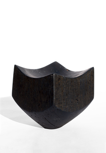 Jörg Pietschmann · V21404 · Oak, oxidized, collectible design, vessel, bowl, woodworking, interiordesign, woodsculptures, art, woodart, wooddesign, decorativewood, originalartwork, modernwoodsculpture, oldwood, functional sculpture, artfurniture