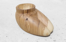 Jörg Pietschmann · V1568 · Ash, sculpture, bowl, woodworking, interiordesign, woodsculptures, art, woodart, wooddesign, decorativewood, originalartwork, modernwoodsculpture, joerg pietschmann, oldwood