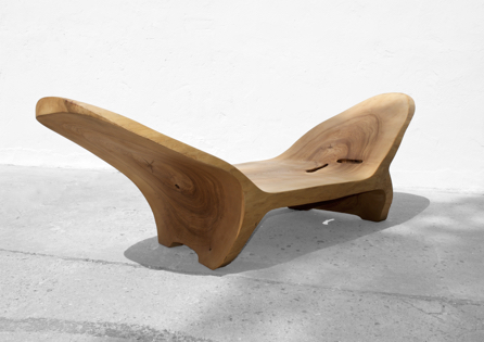 Jörg Pietschmann · C1218 · Ash, bench, console, woodbench, sculpture, woodworking, interiordesign, woodsculpture, art, woodart, wooddesign, decorativewood, originalartwork, modernwoodsculpture, joergpietschmann, oldwood