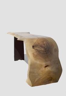 Jörg Pietschmann · C1248 · Ash, desk, bench, console, sculpture, woodworking, interiordesign, woodsculptures, art, woodart, wooddesign, decorativewood, originalartwork, modernwoodsculpture, joergpietschmann, oldwood