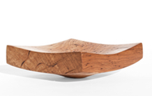 Jörg Pietschmann · V21134 · Oak, collectible design, vessel, bowl, woodworking, interiordesign, woodsculptures, art, woodart, wooddesign, decorativewood, originalartwork, modernwoodsculpture, joergpietschmann, oldwood, functional sculpture, artfurniture