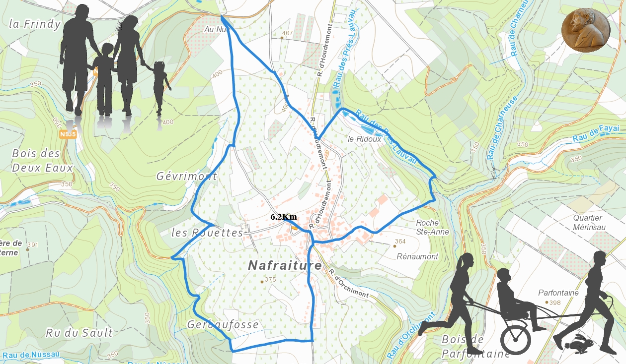 Présentation interactive de notre projet de parcours à Nafraiture.