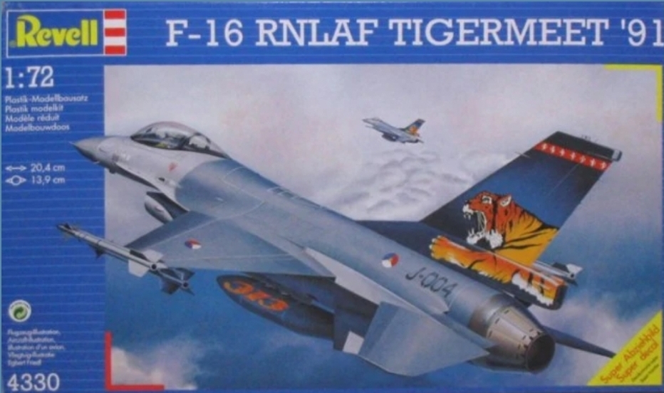 04330(Sky Decals SK37), release 1993- first release 1976.  F-16A Netz