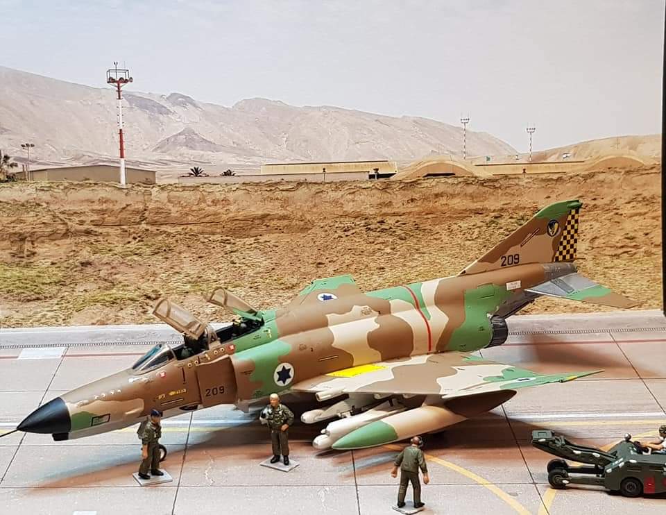  F-4E Phantom II, 69 "Hammer" SQ, Beqaa Vally (Lebanon War), June 1982  (1:72)