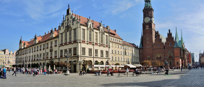 Rathaus in Breslau