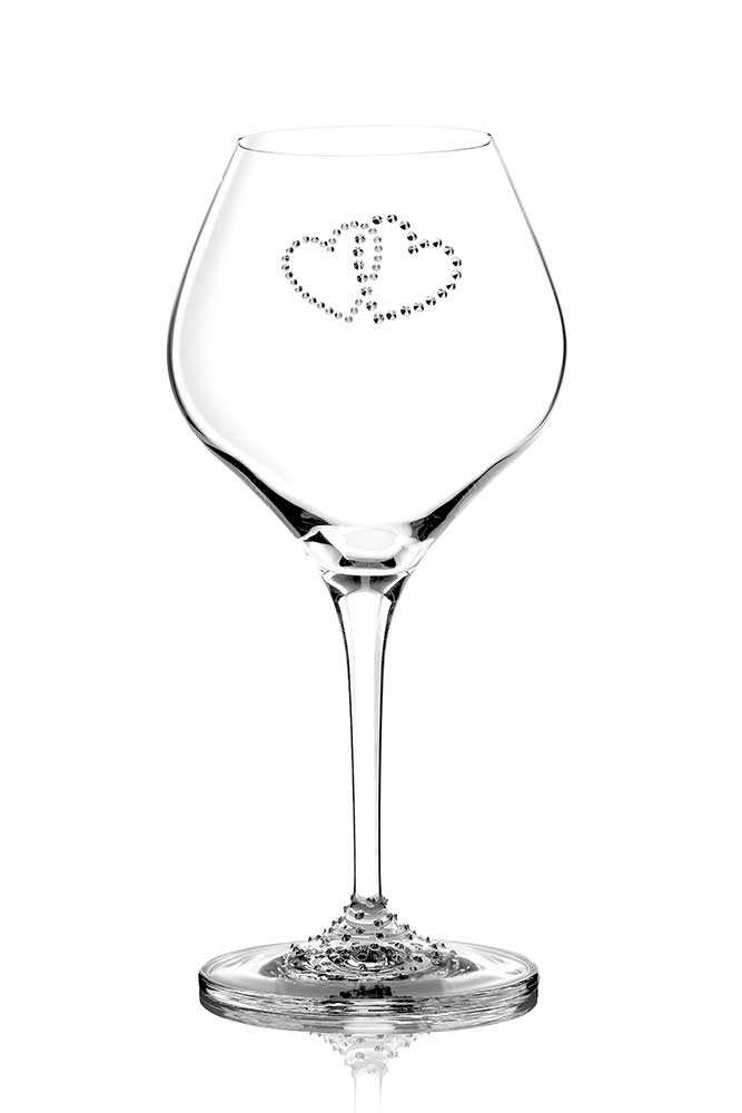 Wineglass Valentine - Bohemian Grace English