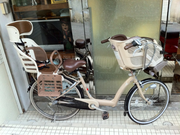 ブリジストン子供乗せ自転車アンジェリーノ