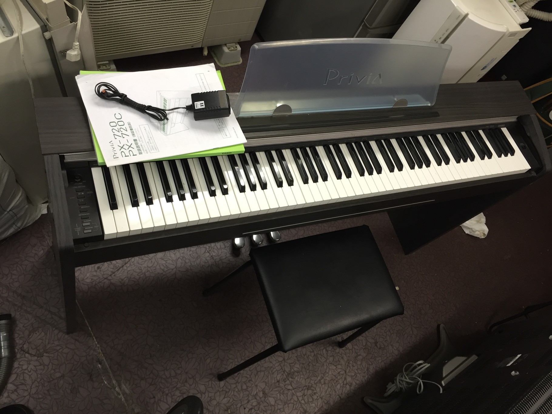 新しい！！！ カシオ プリヴィア PX－720 電子ピアノ 25,000円