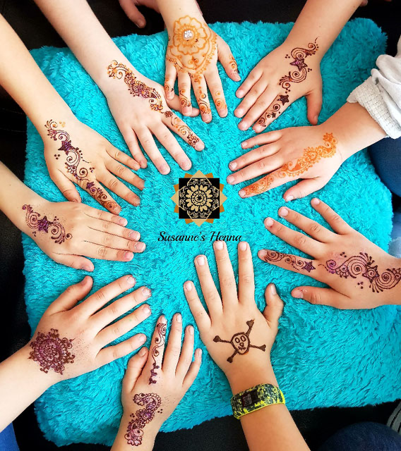 Henna Geburtstagsparty