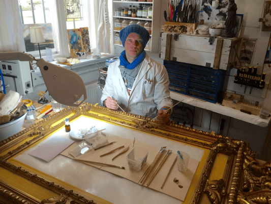 Blattgold Vergoldung