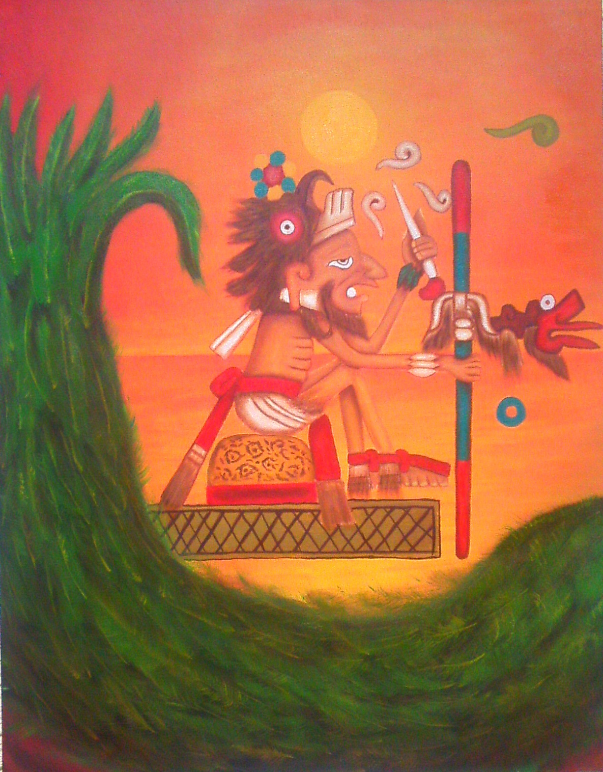 Quetzalcoatl el principio creador.