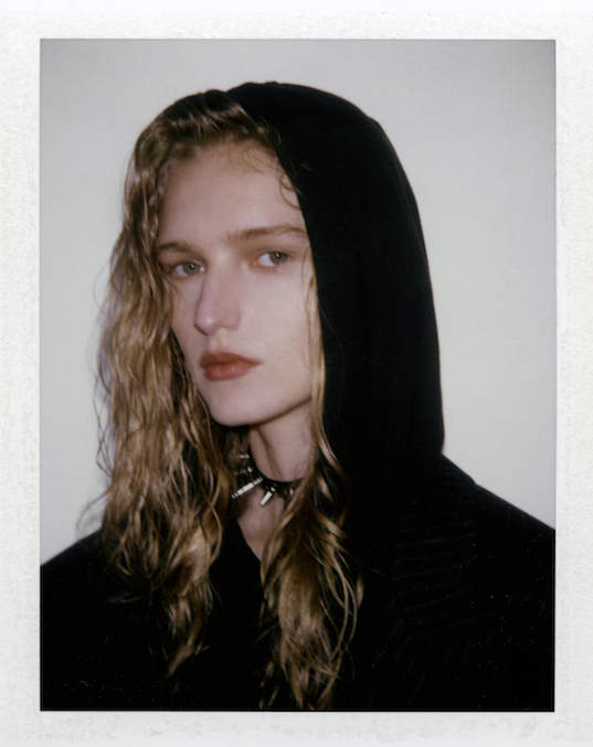 Model Mia Brammer Photographer Mathieu Rainaud Hair Nelson Stylist Emmanuelle Deluze Makeup Amelie Moutia