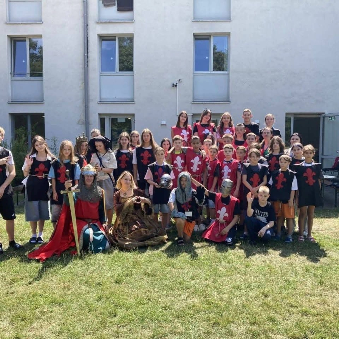 Brücke der Freundschaft: Kinder aus Kamjanez-Podilskyj im Ritterlager in Wiesbaden