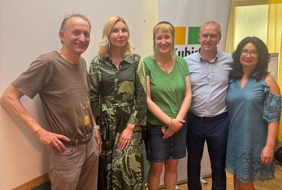 Dunstan bei dem Treffen der Integrationslotsen von Kubis e.V.