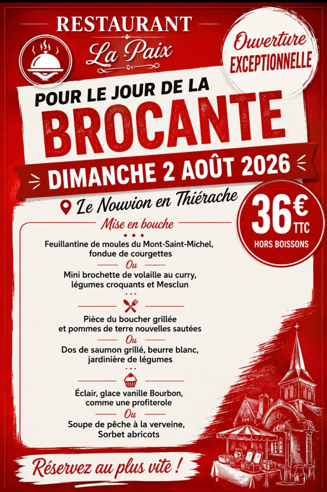 Hôtel restaurant La Paix Le Nouvion en Thiérache 02