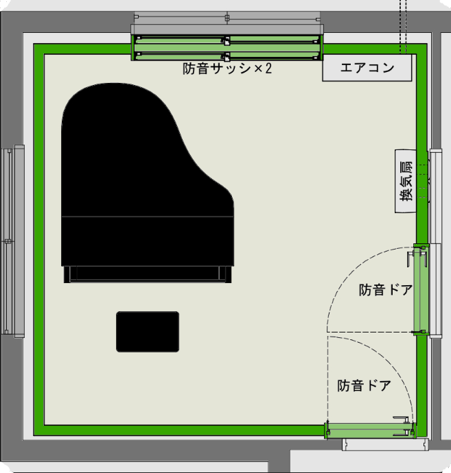 【防音施工のお問い合わせを頂きました】　目覚めた時には晴れていた♪　