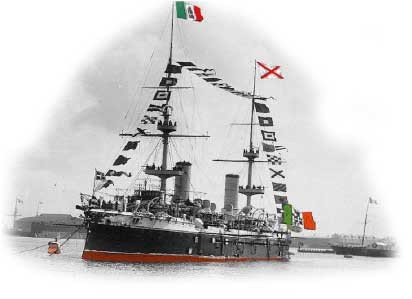 Il Regio Incrociatore corazzato CARLO ALBERTO - 1896 / 1920
