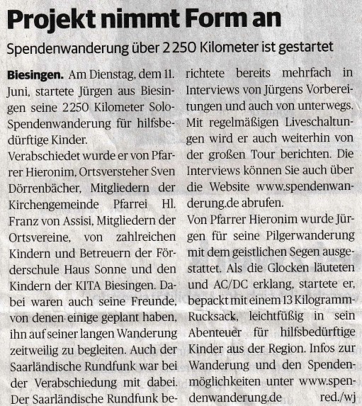 Wochenspiegel, Saarpfalz-Kreis, 21.06.2025 