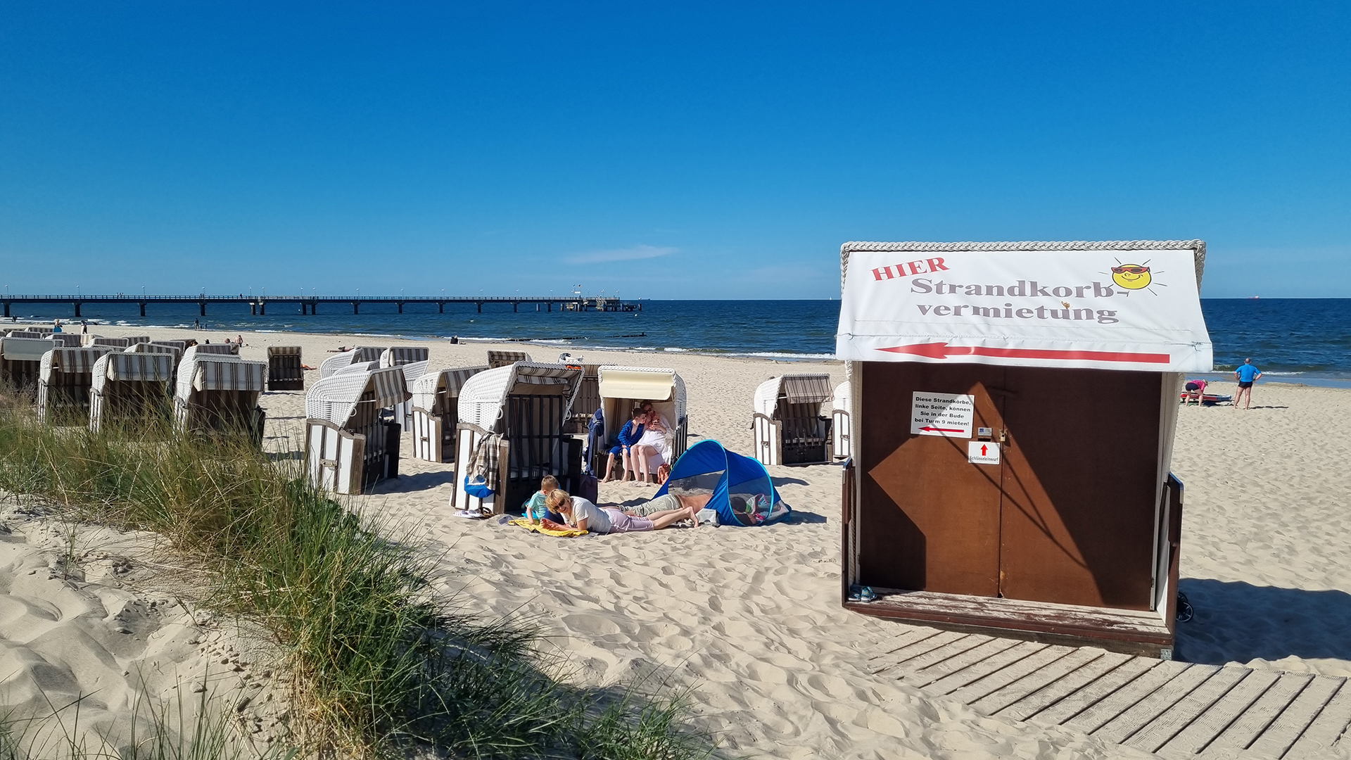 Bansin: Erstkontakt mit der Ostsee