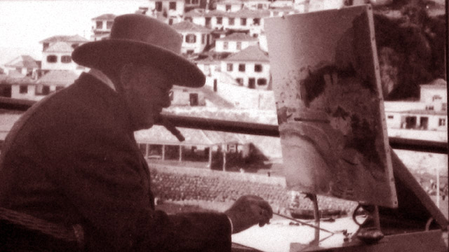 Winston Churchill hat im Fischerdorf Camara de Lobos gemalt
