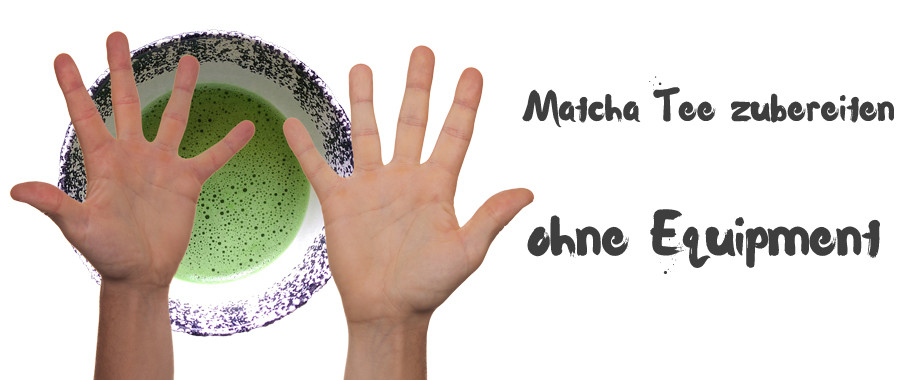 Bild: Match-Tee zubereiten ohne Equipment Matcha-Pulver