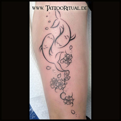 Tattoo Fische von TattooRitual Rostock, Tattoo Rostock, TattooRitual