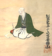 松田楽平肖像画（当館所蔵）