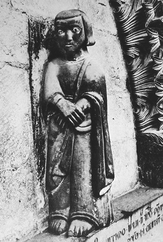 S. Giovanni ai piedi della Croce [da Calò Mariani, Due Cattedrali del Molise. Termoli e Larino, Roma 1979]