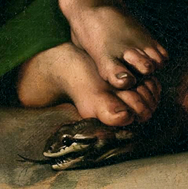 Lotta tra Donna e serpente