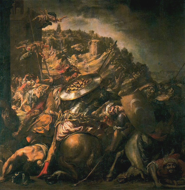 Juan de Valdés Leal La ritirata dei Saraceni