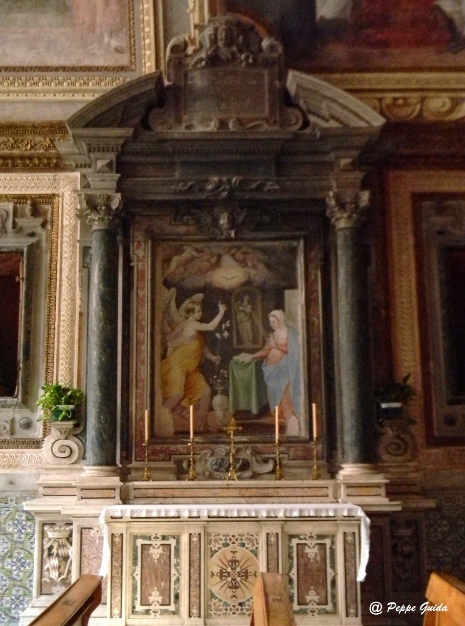 Altare dell'Annunciazione (1598 ca.) [foto Peppe Guida]