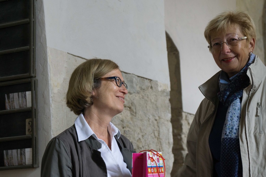 Dank und Gratilation an Frau Persch (60. Geburtstag)