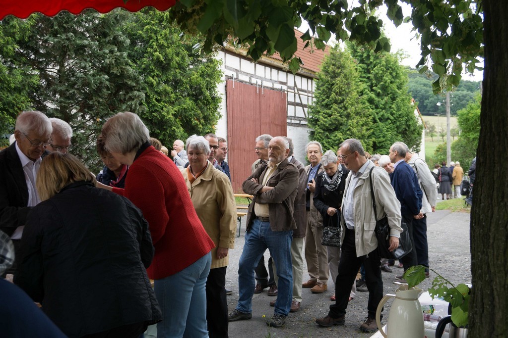 Bewirtung mit Kaffee und Kuchen