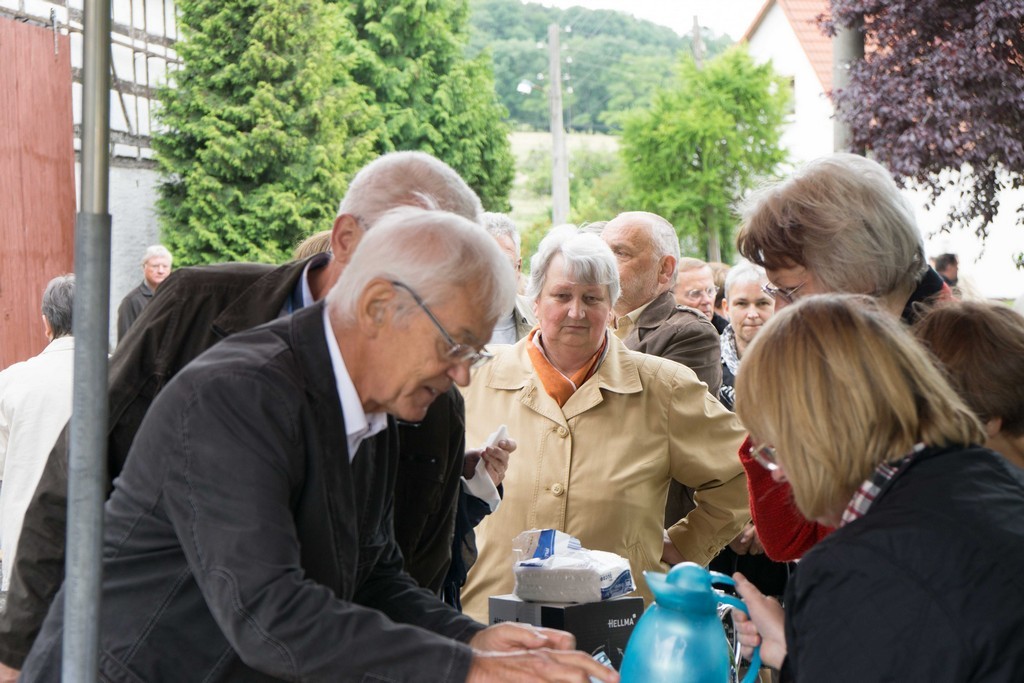 Bewirtung mit Kaffee und Kuchen
