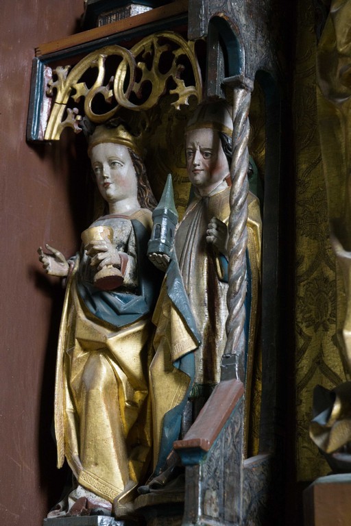 Figurengruppe vom Schnitzaltar