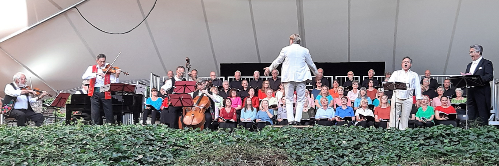 Wiener Melodien bei sonnigem Sommerwetter