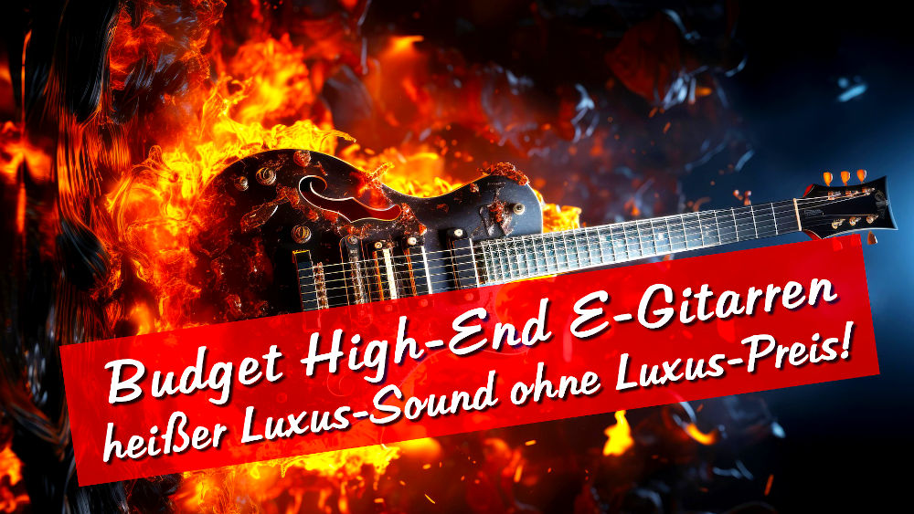 Budget High-End E-Gitarren: Luxus-Sound ohne Luxus-Preis!