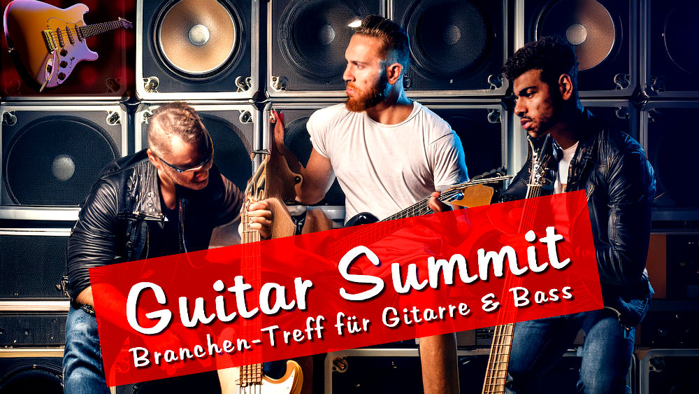 Gitarrenszene-Treff: Noch heute und morgen findet die Guitar Summit in Mannheim statt - Europas größter Branchentreff für Gitarre & Bass