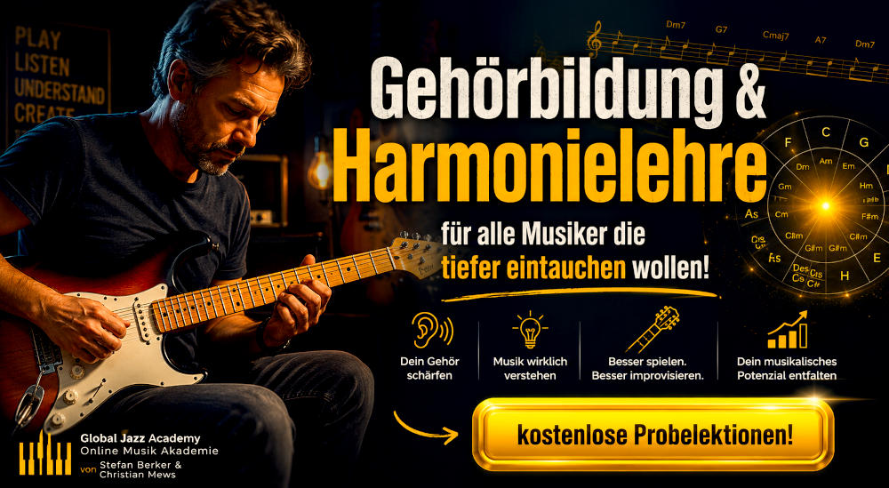 Gehörbildung & Harmonielehre - tiefer in die Musik eintauchen mit kostenlosen Probelektionen der Basic Kurse!