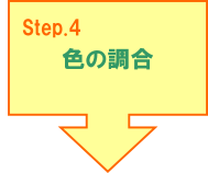 ご注文の流れ：色の調合