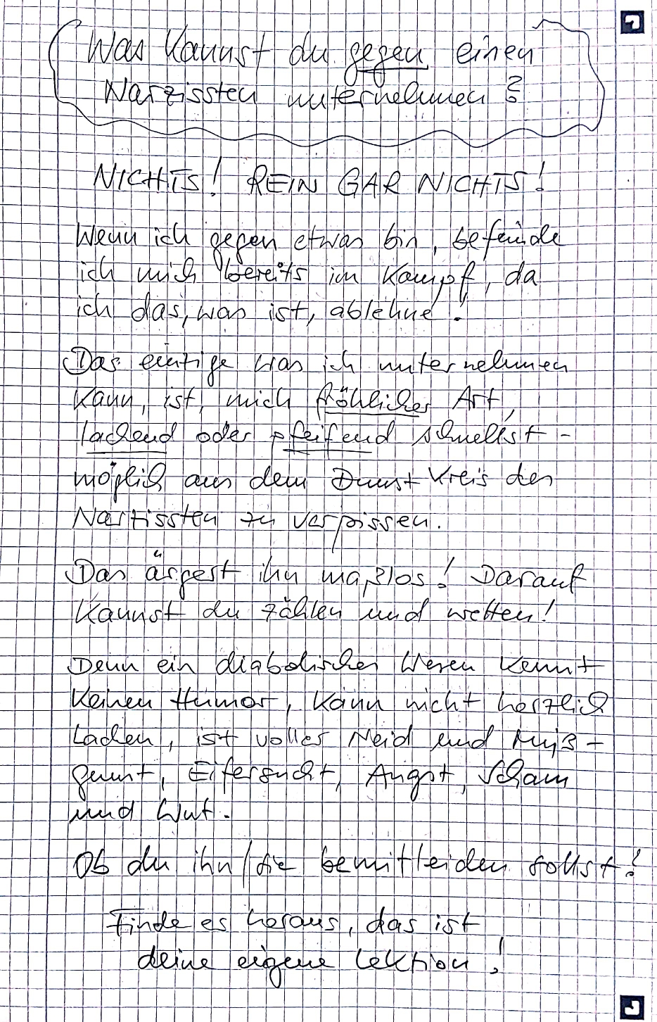 Wie Gehe Ich Mit Einem Narzissten Um Raphael D Bael Menschliche Literatur