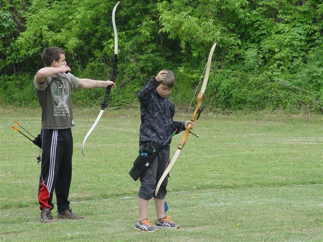 Nach dem Frühsport folgte dann das Training für die Modi 3D, Feld und Wald