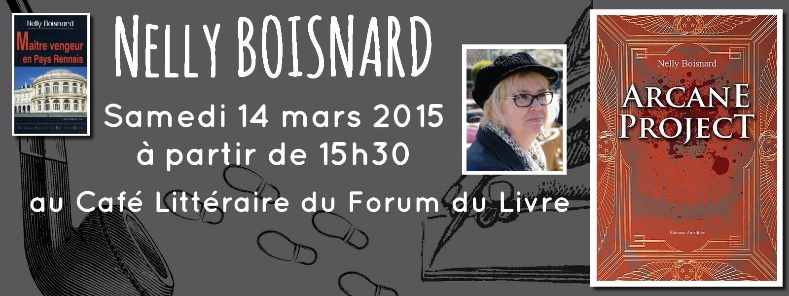 Le Forum du Livre Rennes - mars 2015