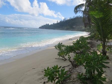 Die Anlage des Kempinski Seychelles Resorts