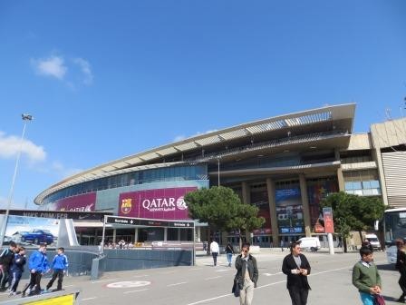 Das Fußballstadion Camp Nou