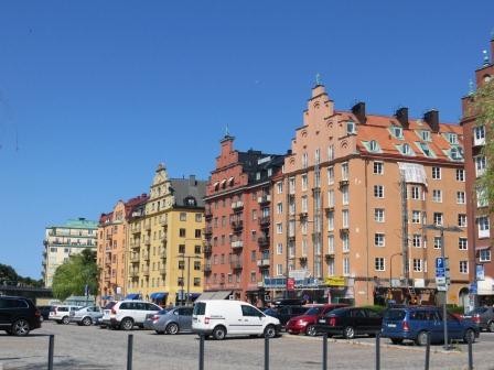 Stockholm´s bunte Bauten