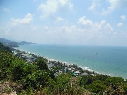 Klong Prao Beach von oben