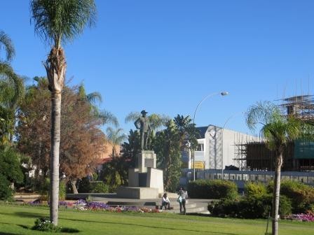 Impressionen aus Windhoek - Curt von Francoise Denkmal